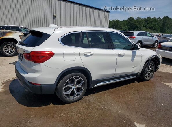 WBXHT3C35G5E56192 2016 BMW X1 White უკანა მარჯვენა