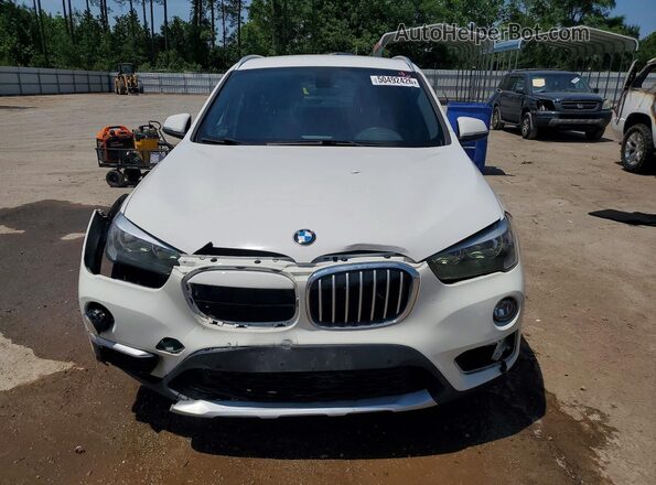 WBXHT3C35G5E56192 2016 BMW X1 White წინა ხედი