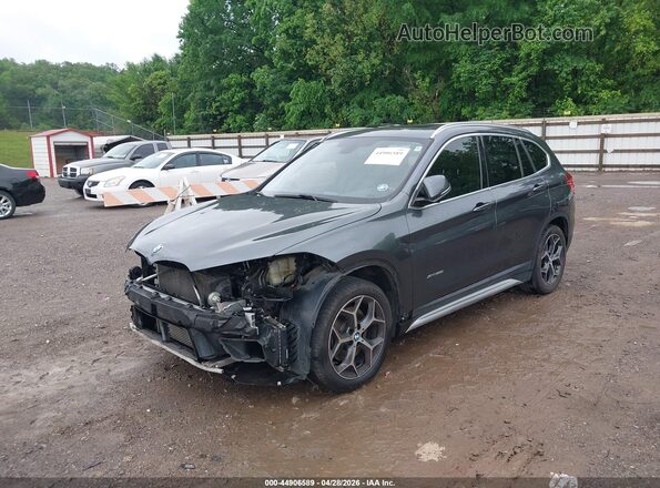 WBXHT3C37G5E51267 2016 BMW X1 Gray 