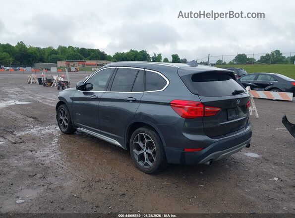 WBXHT3C37G5E51267 2016 BMW X1 Gray 