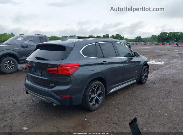 WBXHT3C37G5E51267 2016 BMW X1 Gray 