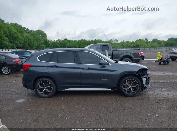 WBXHT3C37G5E51267 2016 BMW X1 Gray 