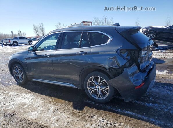 WBXHT3C37J5K30790 2018 BMW X1 Gray Հետևի ձախ