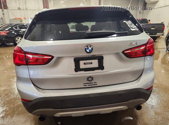WBXHT3C38G5E56512 2016 BMW X1 Silver უკანა ხედი