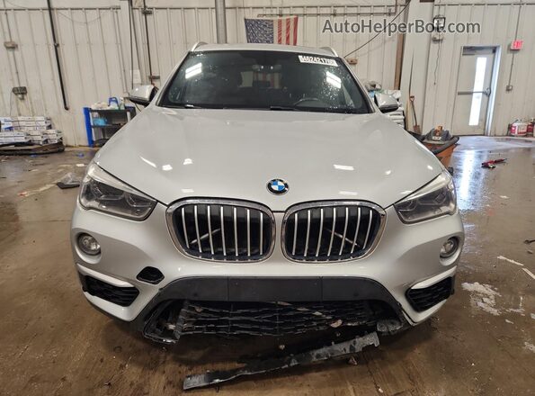 WBXHT3C38G5E56512 2016 BMW X1 Silver VIN კოდის სტიკერის ხედი