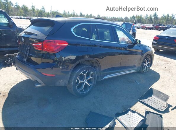 WBXHT3C38G5F64564 2016 BMW X1 Black Rear right
