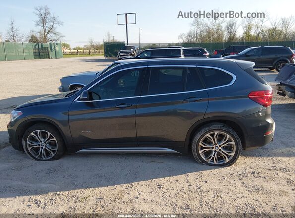 WBXHT3C38G5F66993 2016 BMW X1 Gray 360 interior view