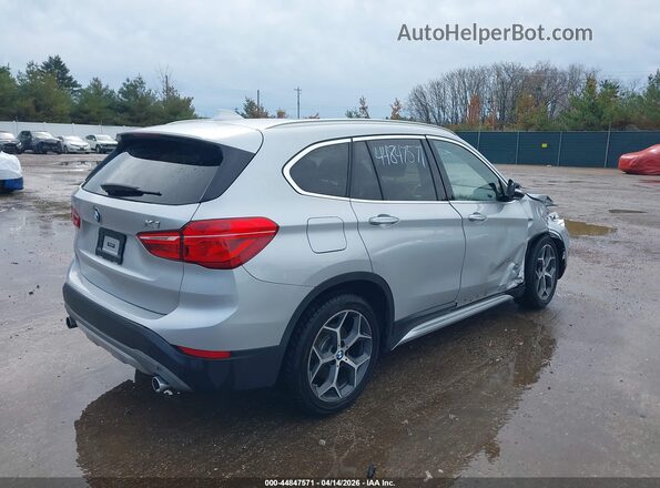 WBXHT3C39J5K22657 2018 BMW X1 Silver უკანა მარჯვენა