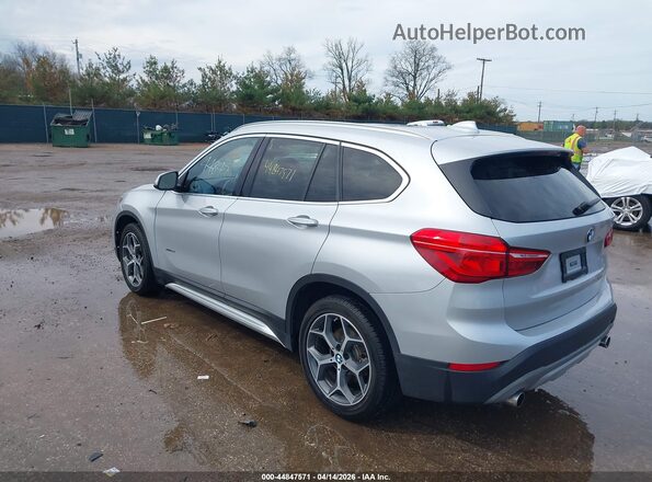 WBXHT3C39J5K22657 2018 BMW X1 Silver უკანა მარცხენა