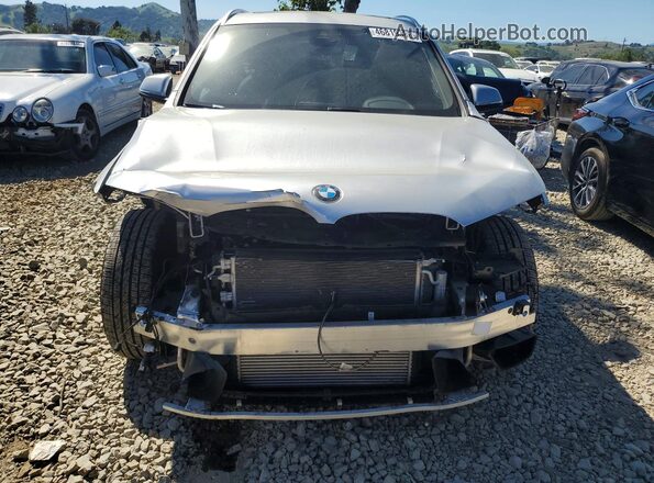 WBXHT3C52K3H36562 2019 BMW X1 Silver Front view