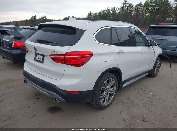 WBXHT3Z35H4A54560 2017 BMW X1 White Tył prawy