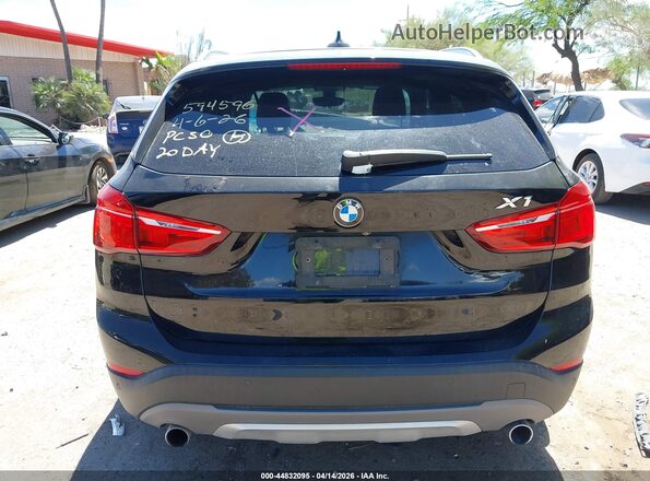 WBXHT3Z38J4A66594 2018 BMW X1 Черный 
