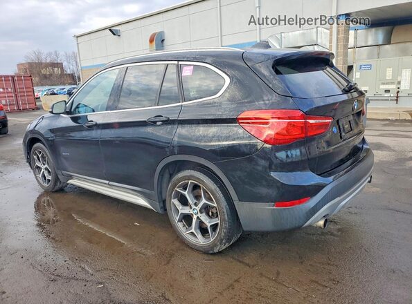 WBXHT3Z3XG4A48199 2016 BMW X1 Black Rear left