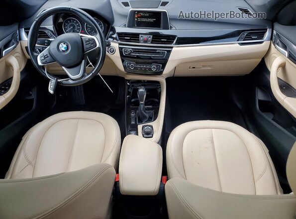 WBXHT3Z3XG4A48199 2016 BMW X1 Black Dashboard view