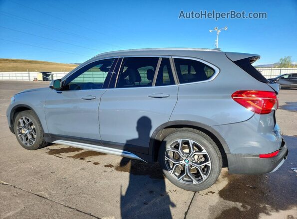 WBXJG7C01L5P35682 2020 BMW X1 Серый Задняя левая четверть