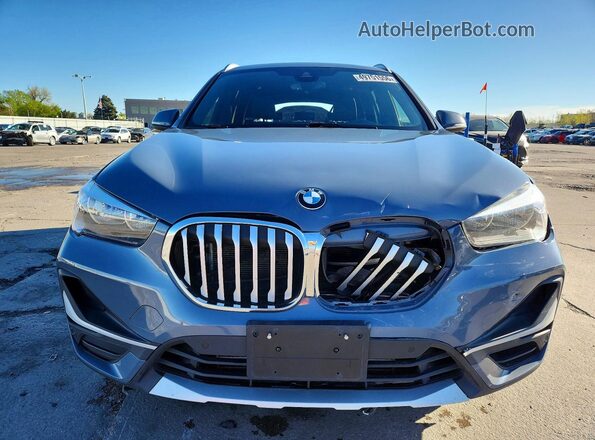 WBXJG7C01L5P35682 2020 BMW X1 Серый Вид спереди