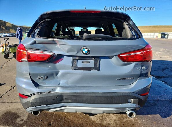 WBXJG7C01L5P35682 2020 BMW X1 Серый Вид сзади