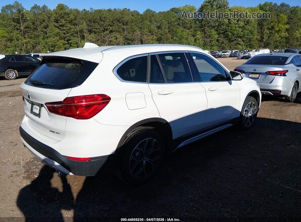 WBXJG7C02M5U07186 2021 BMW X1 White Հետևի աջ