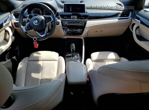 WBXYJ1C09L5P07111 2020 BMW X2 Gray Dashboard view
