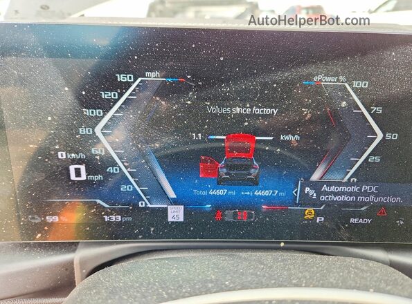 WBY33AW00RFS71425 2024 BMW I4 Black Vista del cuadro de instrumentos
