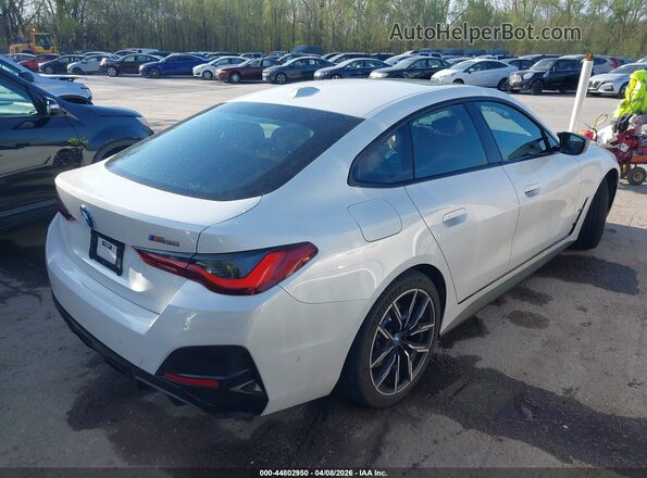 WBY33AW06PFR02532 2023 BMW I4 White უკანა მარჯვენა