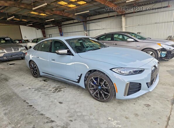 WBY33AW0XRFS33958 2024 BMW I4 Серый Передняя правая четверть