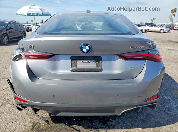 WBY43AW03RFS84206 2024 BMW I4 Gray Widok z tyłu