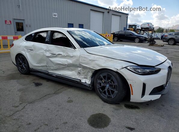 WBY43AW05PFP81982 2023 BMW I4 White Front right