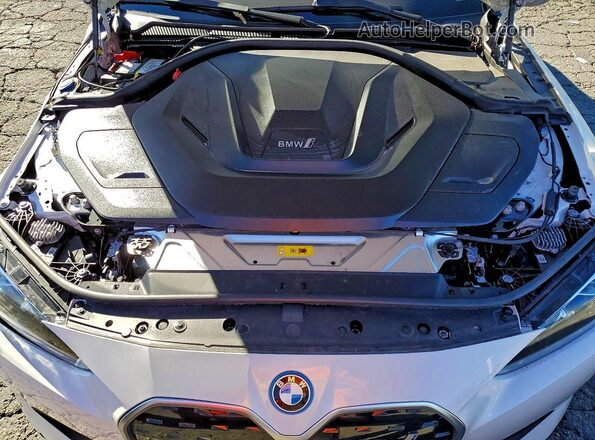 WBY43AW05PFP81982 2023 BMW I4 White Rear interior view