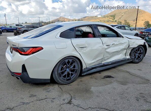 WBY43AW05PFP81982 2023 BMW I4 White Rear right