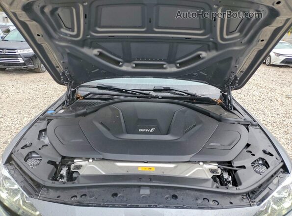 WBY43AW06PFP45038 2023 BMW I4 Gray Widok wnętrza z tyłu