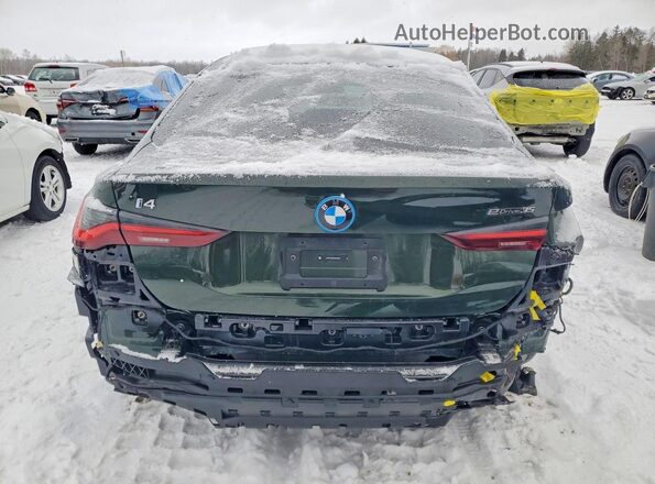 WBY43AW06RFR93650 2024 BMW I4 Green Հետևի տեսք