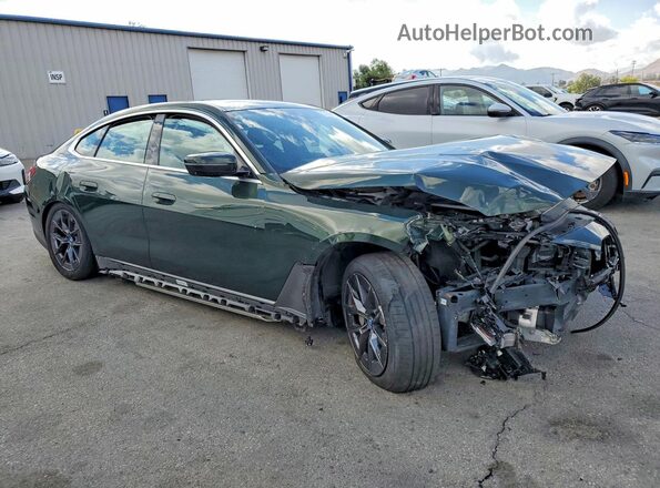 WBY73AW07RFT33632 2024 BMW I4 Green Передня права чверть