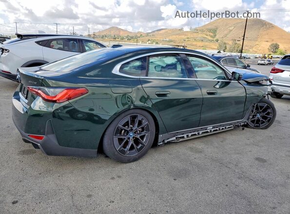 WBY73AW07RFT33632 2024 BMW I4 Green Задня права чверть