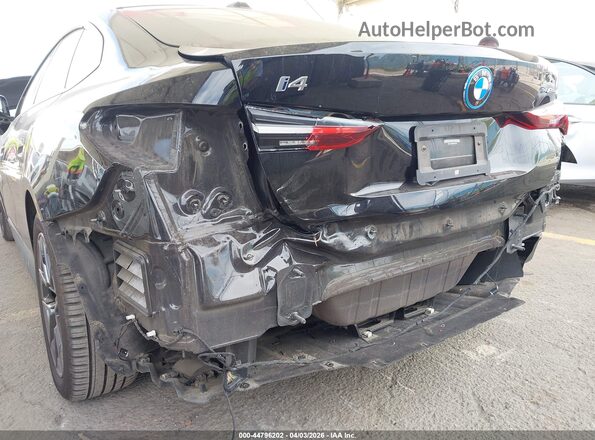 WBY73AW08PFP89703 2023 BMW I4 Black Вид спереду
