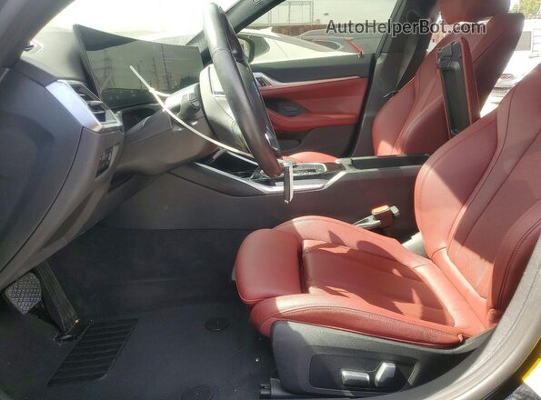 WBY73AW0XPFN82228 2023 BMW I4 Black Вид салону спереду