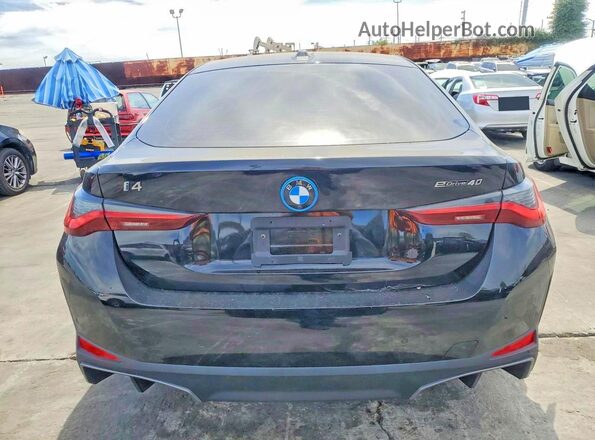 WBY73AW0XPFN82228 2023 BMW I4 Black Вид ззаду