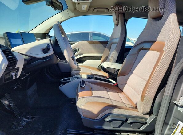 WBY8P2C57K7D56314 2019 BMW I3 Gray წინა სალონის ხედი