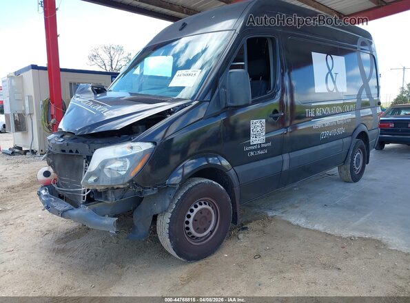 WD3PE7CD2JP640804 2018 MERCEDES-BENZ SPRINTER Черный Передняя левая четверть