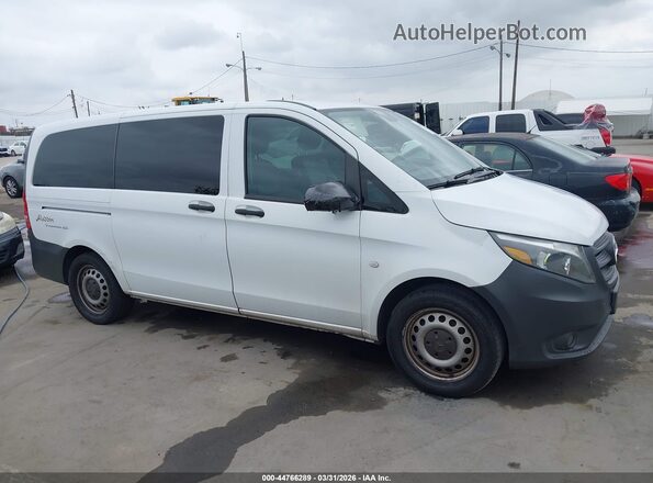 WD4PG2EE4G3097258 2016 MERCEDES-BENZ METRIS White Vista interior trasera