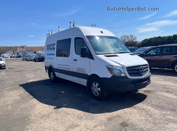 WDAPE7CD5HP385696 2017 MERCEDES-BENZ SPRINTER White Przód prawy