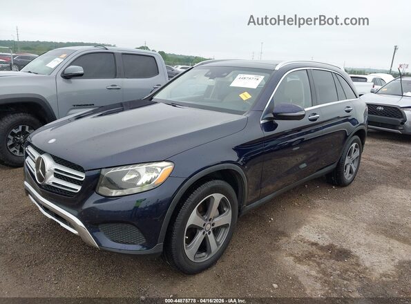 WDC0G4JB1GF060907 2016 MERCEDES-BENZ GLC 300 Синий Передняя левая четверть