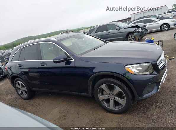 WDC0G4JB1GF060907 2016 MERCEDES-BENZ GLC 300 Синий Вид задней части салона
