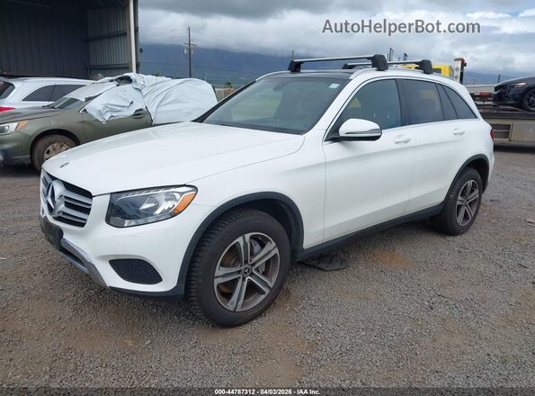 WDC0G4JB2JV021319 2018 MERCEDES-BENZ GLC 300 White Առջևի ձախ երեք քառորդ տեսարան