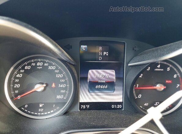 WDC0G4JB3GF054655 2016 MERCEDES-BENZ GLC-CLASS Gray Vista del cuadro de instrumentos