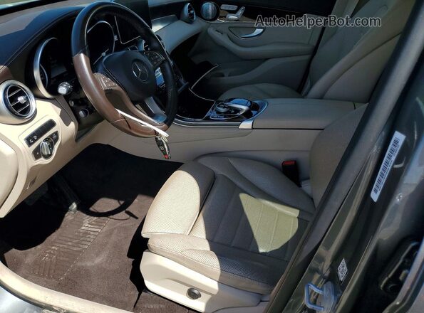 WDC0G4JB3GF054655 2016 MERCEDES-BENZ GLC-CLASS Gray Vista interior delantera