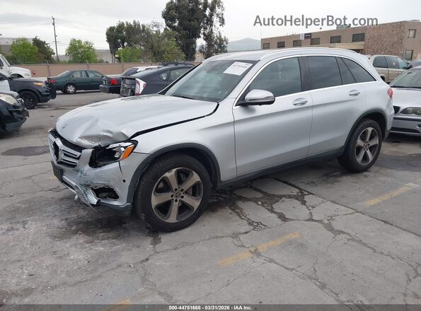 WDC0G4JB3KF596198 2019 MERCEDES-BENZ GLC 300 Silver Front left