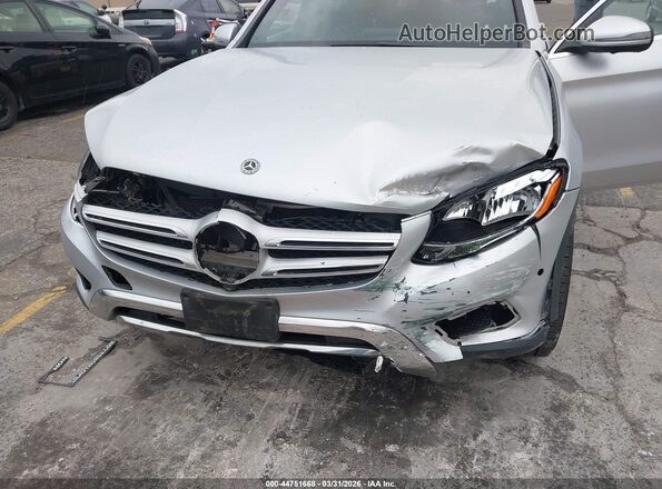 WDC0G4JB3KF596198 2019 MERCEDES-BENZ GLC 300 Silver Front view