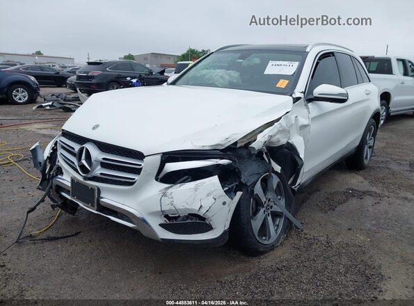 WDC0G4JB4K1000402 2019 MERCEDES-BENZ GLC 300 Белый Передняя левая четверть