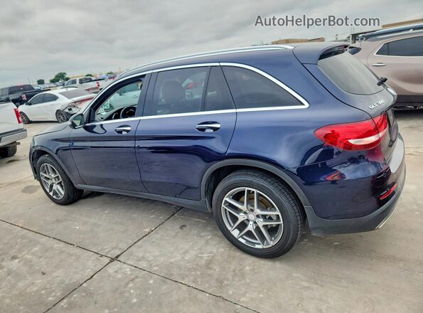 WDC0G4JB5HF116297 2017 MERCEDES-BENZ GLC-CLASS Blue Trasero izquierdo